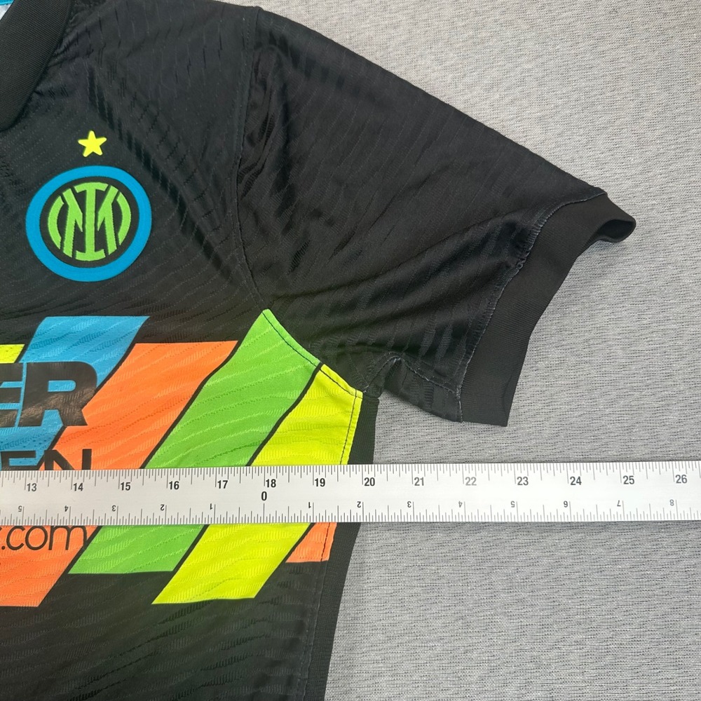 Nike ADV Inter Milan 2021-22 Third Jersey Womens XL Black Multi Color Dri-FIT - Picture 4 of 14